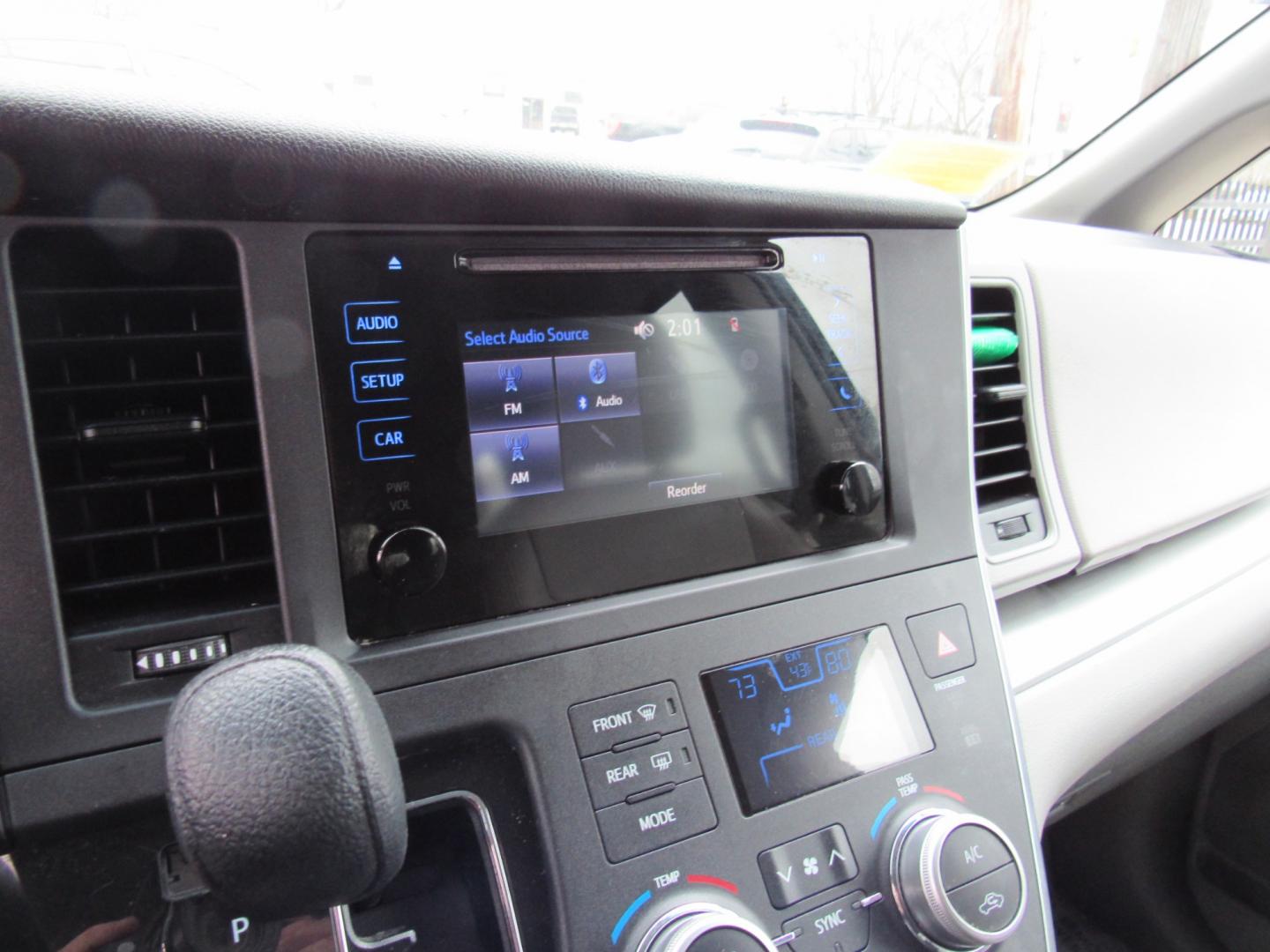 2015 Blue /Gray Toyota Sienna (5TDZK3DC4FS) with an 3.6L V6 DOHC 24V engine, Automatic transmission, located at 215 Milton St, Dedham, MA, 02026, (781) 329-5144, 42.241905, -71.157295 - This nice 7 passenger van is in excellent condition. Runs like new. All ASPI Motor Cars vehicles are fully serviced before they are delivered to assure the highest quality used vehicles. Come with a 3/3 warranty included in the price. Call for details. Prices on all vehicles do not include $299 - Photo#18